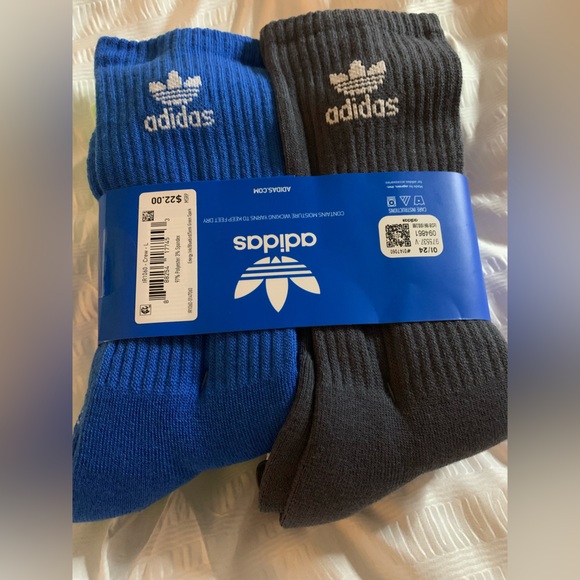 Adidas Men's / Woman’s Colorful Crew Socks Set - Picture 6 of 9